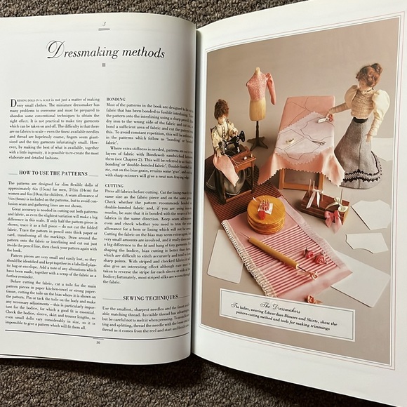 Making & Dressing Dolls’ House Dolls in 1/12 Scale BOOK 2003 Softcover New - Picture 9 of 15
